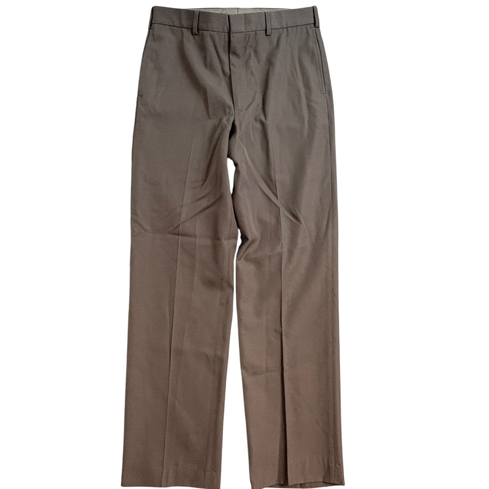 Flying Cross Fechheimer US Army Certified Dress Trousers Brown Mens 32 R-C